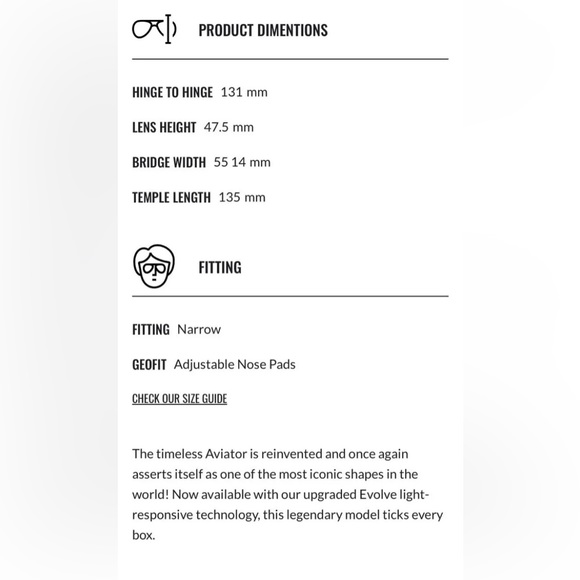 ❌SOLD❌NiB Authentic Ray-Ban RB3025 Aviator Solid Evolve Photochromic Sunglasses - Picture 12 of 12